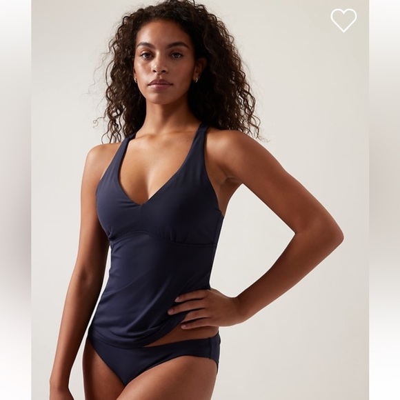 Athleta Other - 💙 Athleta Plunge Tankini Top D-DD // Dress Blue